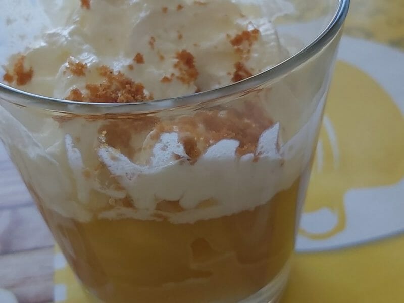 Cliquez pour zoomer ! Verrines pommes caramel et spéculoos Thermomix par chanchan12