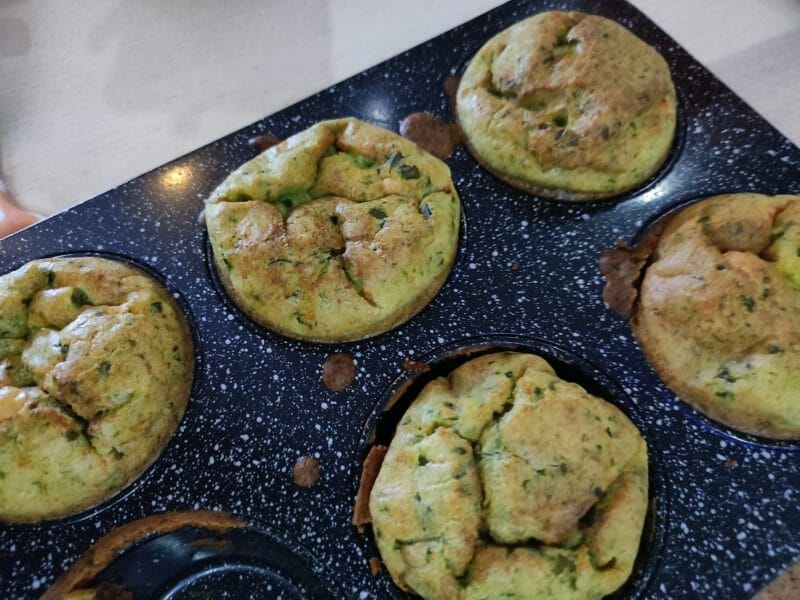 Cliquez pour zoomer ! Muffins courgettes et saumon Thermomix par zouzaa