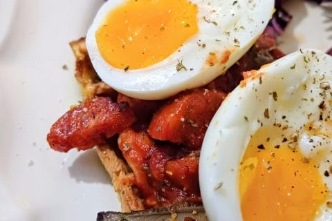 Cliquez pour zoomer ! Gaufres courgettes Thermomix par Laurence L.