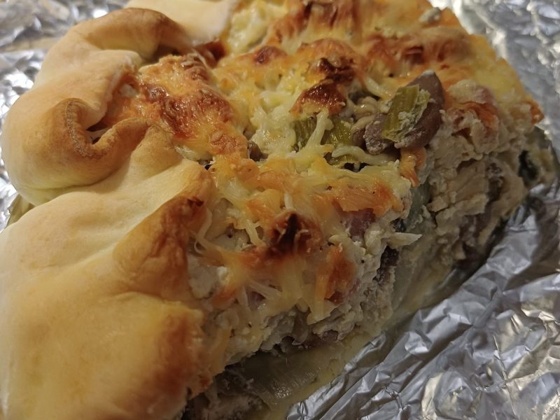 Cliquez pour zoomer ! Flamiche aux poireaux et gorgonzola Thermomix par Laurence L.