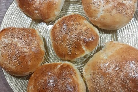 Cliquez pour zoomer ! Pains hamburger Thermomix par aline71100