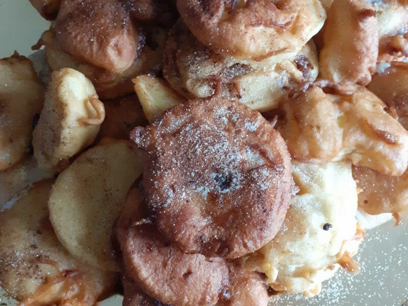 Cliquez pour zoomer ! Beignets aux pommes Thermomix par aline71100