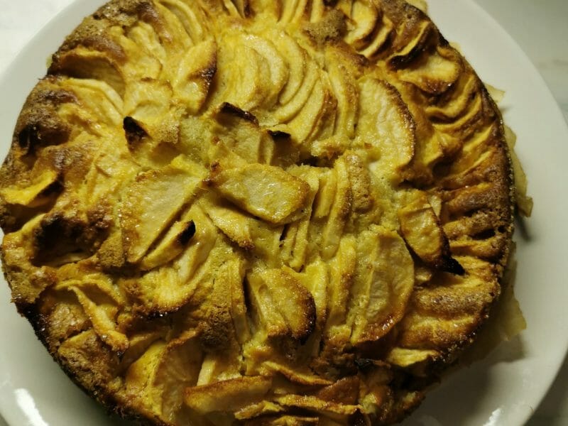 Cliquez pour zoomer ! Gâteau aux pommes et mascarpone Thermomix par noellie_11