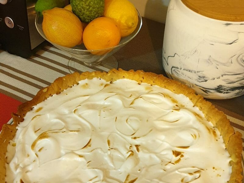 Cliquez pour zoomer ! Tarte au citron Thermomix par papagrec33