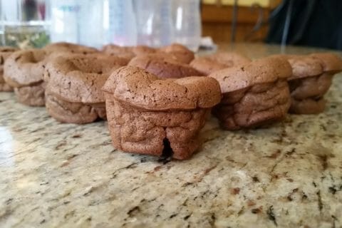 Cliquez pour zoomer ! Muffins aux deux chocolats Thermomix par Jerome57140