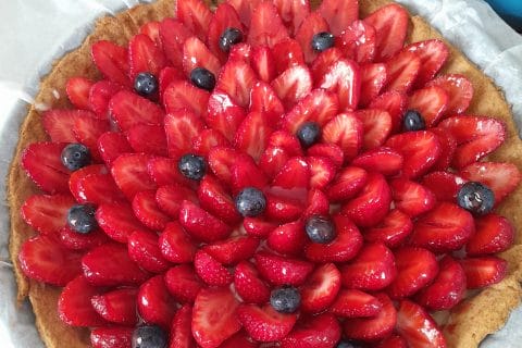 Cliquez pour zoomer ! Tarte aux fraises Thermomix par equifan