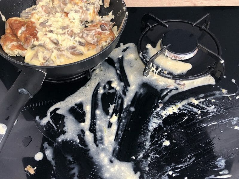 Cliquez pour zoomer ! Tortilla de champignons à l’ail Thermomix par clr_2