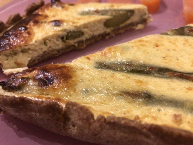 Cliquez pour zoomer ! Tarte asperges et ricotta Thermomix par Didine2230