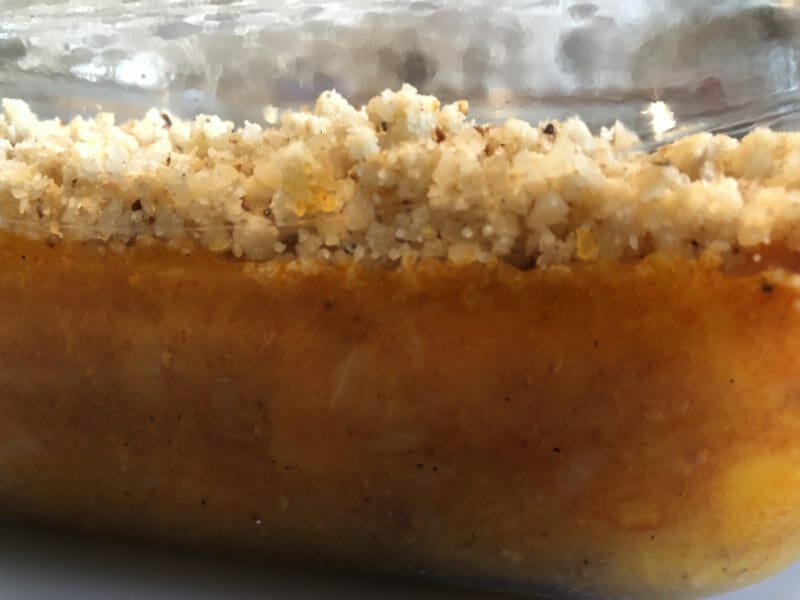 Cliquez pour zoomer ! Crumble de butternut au chorizo Thermomix par Didine2230