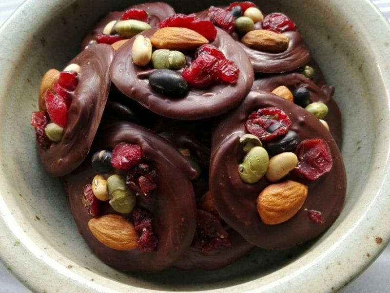 Cliquez pour zoomer ! Mendiants au chocolat Thermomix par Louise marie paoli