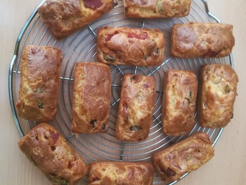 Cliquez pour zoomer ! Cake aux lardons et aux pruneaux Thermomix par lagam