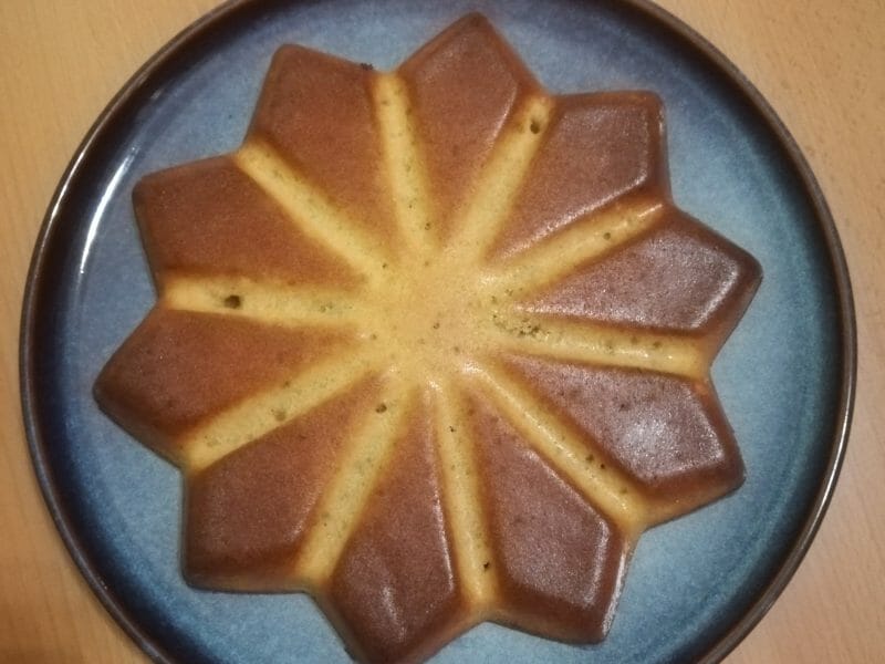 Cliquez pour zoomer ! Gâteau vanillé aux jaunes d’oeufs Thermomix par lagam