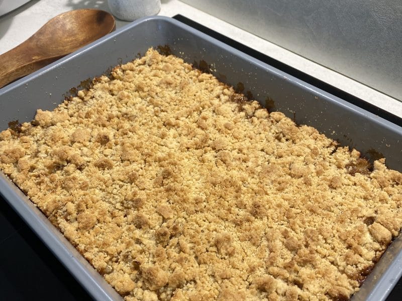 Cliquez pour zoomer ! Crumble aux Pommes Thermomix par Hanamix