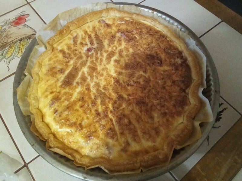 Cliquez pour zoomer ! Quiche lorraine Thermomix par tatiana81