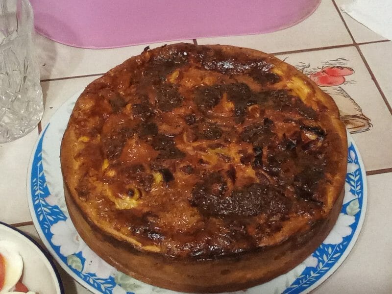 Cliquez pour zoomer ! Gâteau poireaux, lardons et fromage Thermomix par tatiana81