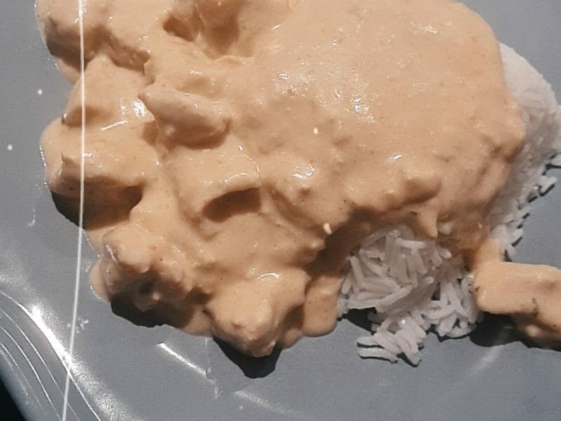 Cliquez pour zoomer ! Effiloché de poulet aux cacahuètes Thermomix par ninie_lilie