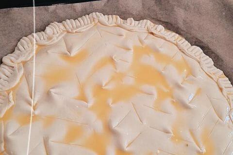 Cliquez pour zoomer ! Galette des rois à la frangipane Thermomix par ninie_lilie