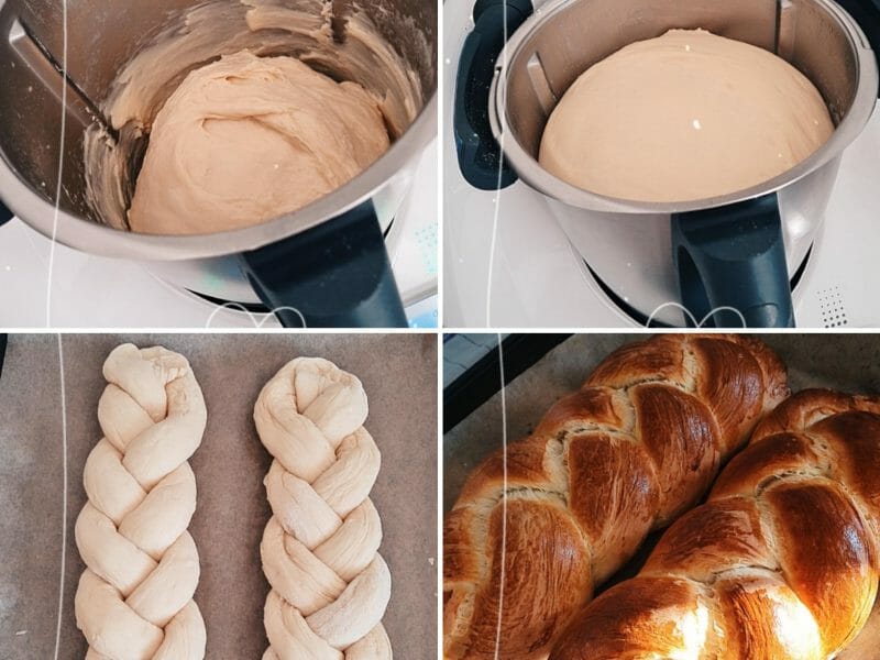 Cliquez pour zoomer ! Brioche tressée à la mie filante Thermomix par ninie_lilie