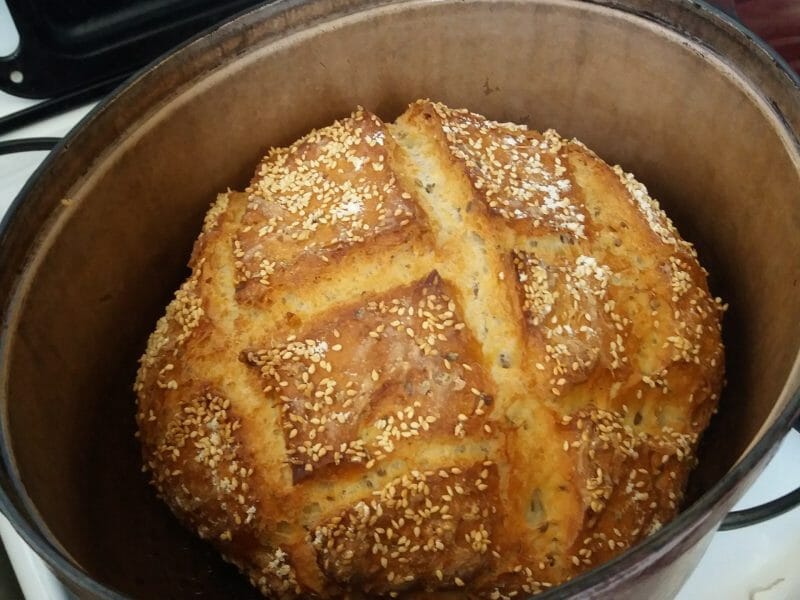 Cliquez pour zoomer ! Pain Cocotte Thermomix par Maryse B