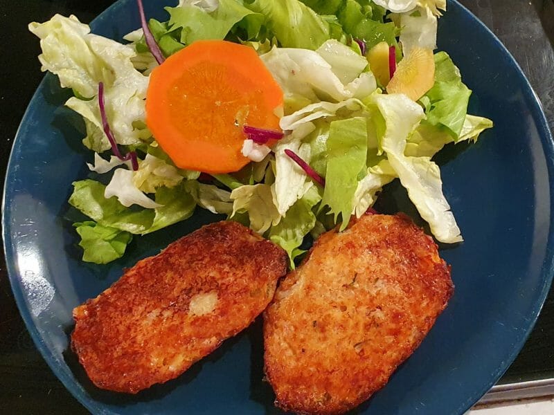 Cliquez pour zoomer ! Croquettes de chou-fleur au jambon cru Thermomix par Cindy