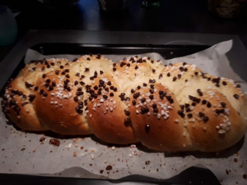 Cliquez pour zoomer ! Brioche tressée à la mie filante Thermomix par Geraldine Barateaud