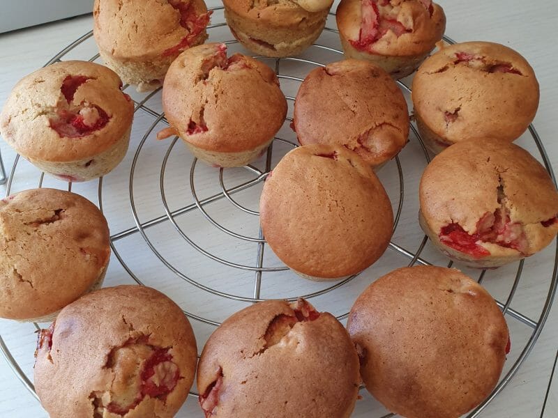 Cliquez pour zoomer ! Muffins aux fraises Thermomix par eve_43