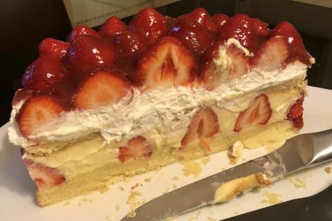 Cliquez pour zoomer ! Fraisier Thermomix par pepet2020