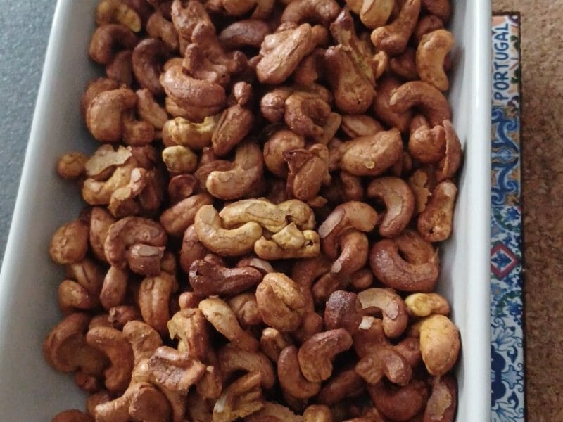 Cliquez pour zoomer ! Noix de cajou grillées au curry Thermomix par marion33720