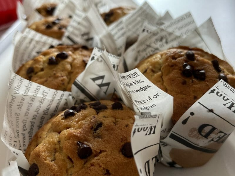 Cliquez pour zoomer ! Muffins aux pépites de chocolat Thermomix par Mlle.Nej