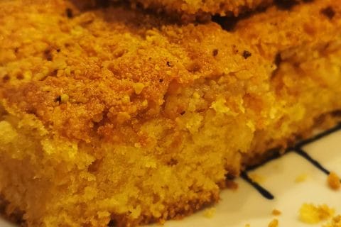 Cliquez pour zoomer ! Gâteau façon croissant aux amandes Thermomix par El Mazhar