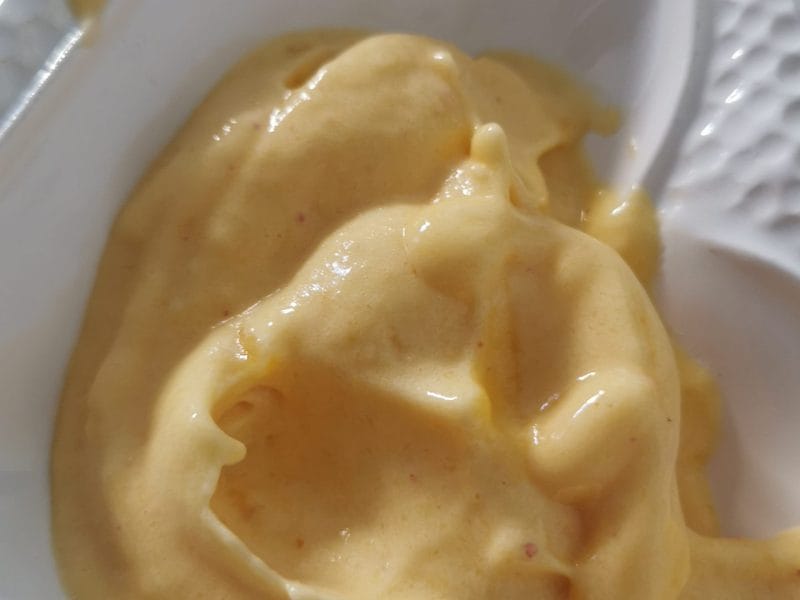 Cliquez pour zoomer ! Sorbet mangue Thermomix par El Mazhar