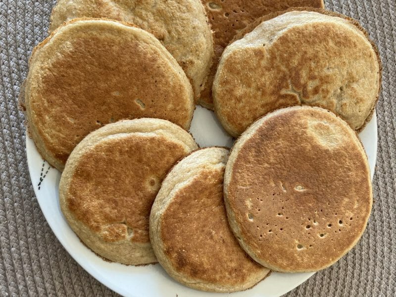 Cliquez pour zoomer ! Pancakes healthy flocons d’avoine et banane Thermomix par kim4153