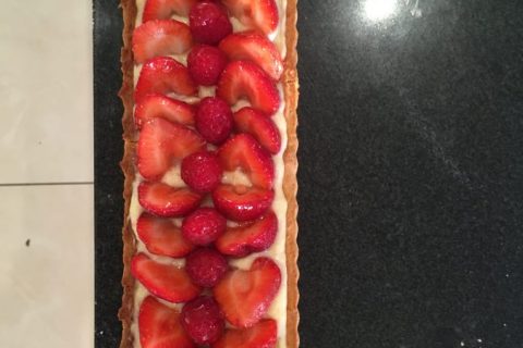 Cliquez pour zoomer ! Tarte aux fraises Thermomix par LadyDi Tahiti
