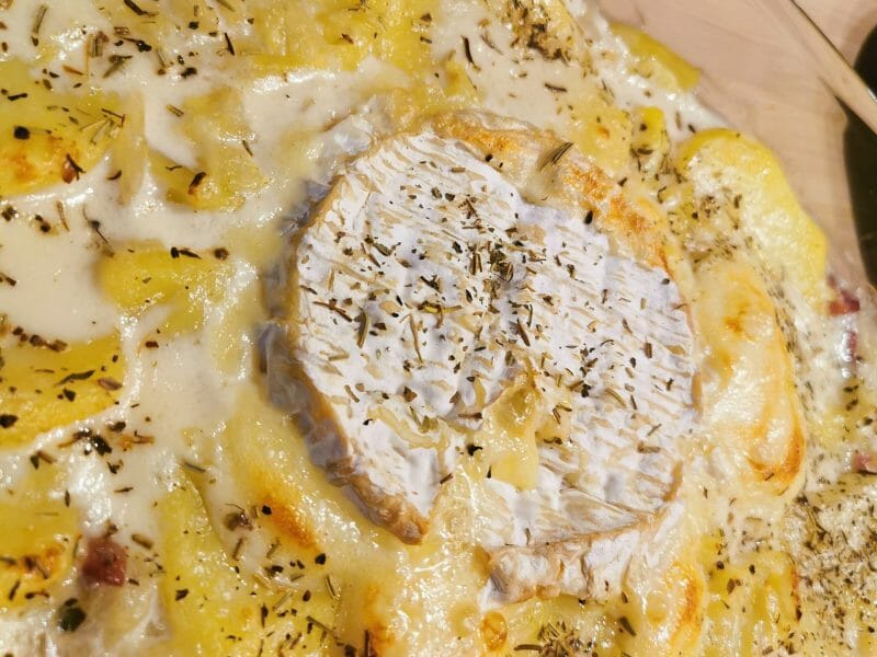 Cliquez pour zoomer ! Gratin de pommes de terre à la normande Thermomix par stevychosteph