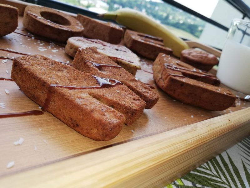 Cliquez pour zoomer ! Muffins à la banane Thermomix par Swailyne