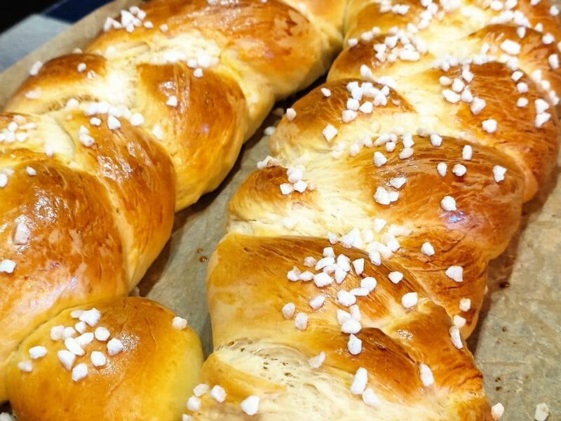 Cliquez pour zoomer ! Brioche tressée à la mie filante Thermomix par Swailyne