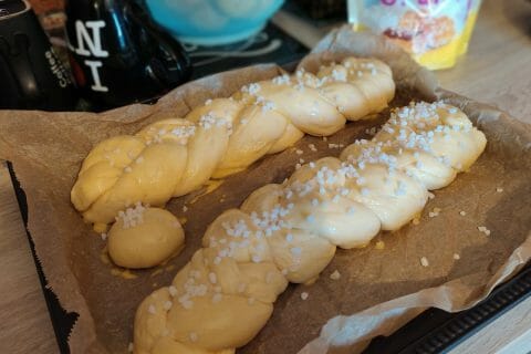 Cliquez pour zoomer ! Brioche tressée à la mie filante Thermomix par Swailyne