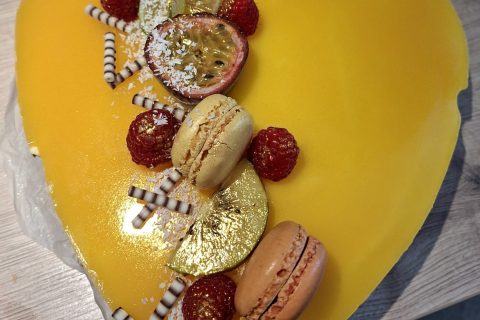 Cliquez pour zoomer ! Bavarois aux fruits de la passion Thermomix par dezeeee