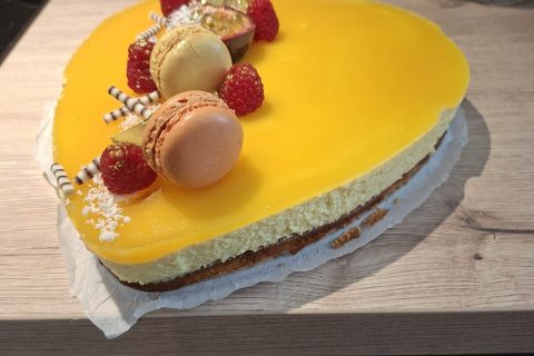 Cliquez pour zoomer ! Bavarois aux fruits de la passion Thermomix par dezeeee