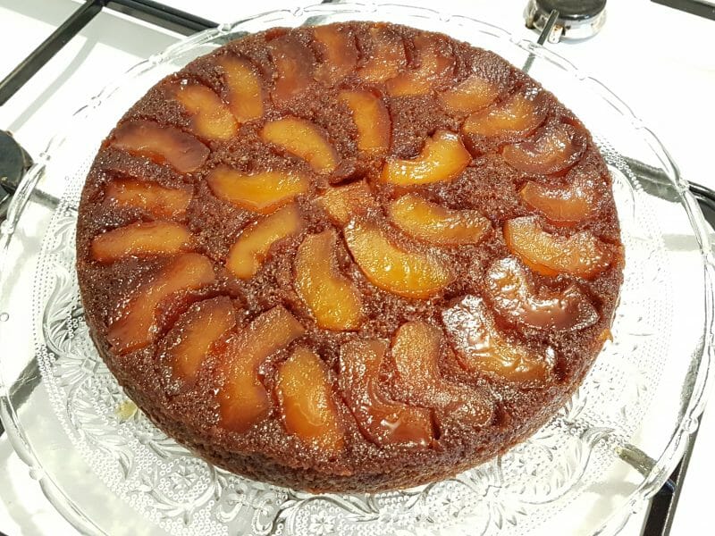 Gateau Renverse Aux Pommes Caramelisees Au Thermomix Cookomix