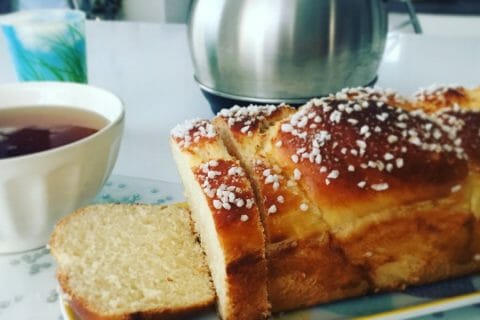 Cliquez pour zoomer ! Brioche tressée à la mie filante Thermomix par Aurelie.cdl