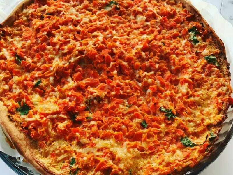 Cliquez pour zoomer ! Tarte à la carotte Thermomix par Aurelie.cdl