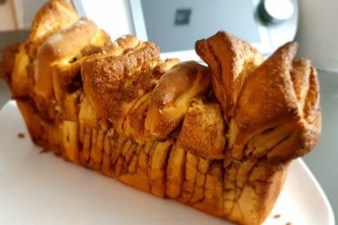 Cliquez pour zoomer ! Brioche à effeuiller à la cannelle Thermomix par Lily06