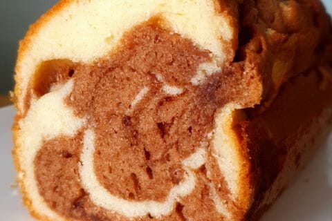 Cliquez pour zoomer ! Marbré au chocolat Thermomix par Lily06