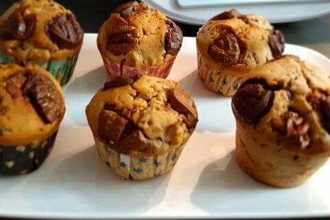 Cliquez pour zoomer ! Muffins noix de pécan et pépites de chocolat Thermomix par Lily06
