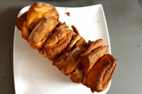 Cliquez pour zoomer ! Brioche à effeuiller à la cannelle Thermomix par Lily06