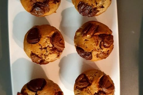 Cliquez pour zoomer ! Muffins noix de pécan et pépites de chocolat Thermomix par Lily06