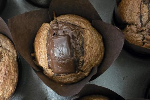 Cliquez pour zoomer ! Muffins noix de pécan et pépites de chocolat Thermomix par fatiha92