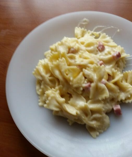 Cliquez pour zoomer ! Tortellini sauce crémeuse au jambon Thermomix par joellep57