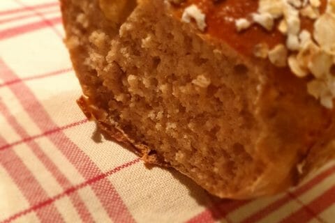 Cliquez pour zoomer ! Pain aux flocons d’avoine et au miel Thermomix par fancooking